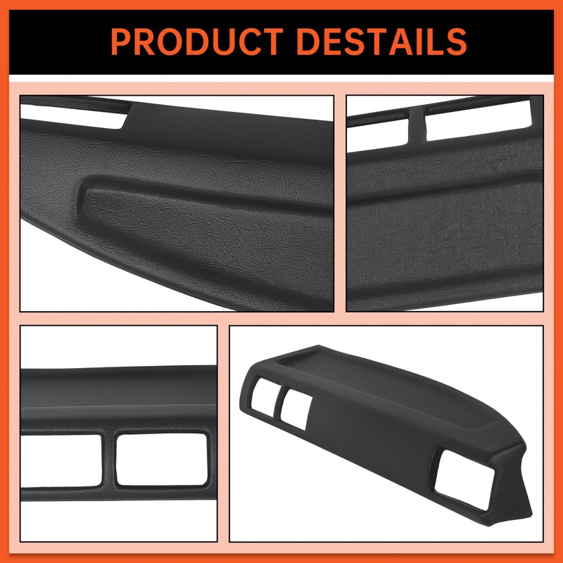 ECOTRIC Dash Pad Cover Compatible with 1984-1986 Toyota 4 Runner