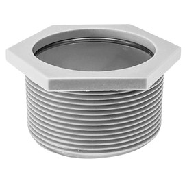 2” Threaded Shower Drain Adapter Compatible with Oatey and Other 2" Drains - Threaded Coupler with Rubber Gasket O-Ring for Adjustable Height Linear & Square Drain