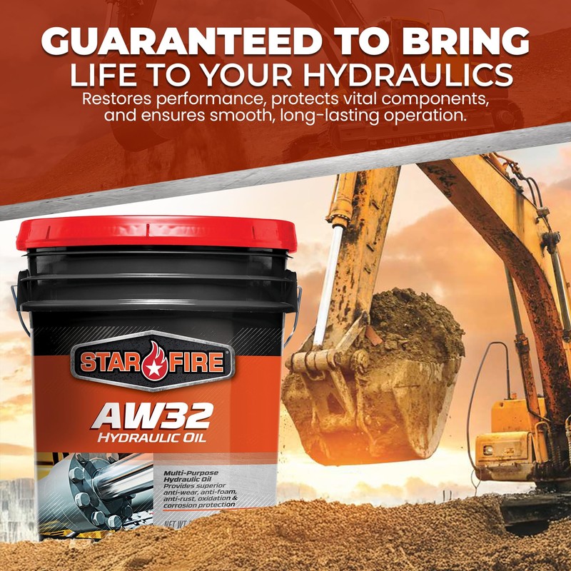 STARFIRE AW32 Hydraulic Oil – 5 Gallon Pail – Premium