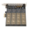 SATA NGFF to PCIe Adapter 4 Disk Position 10Gbps AHCI