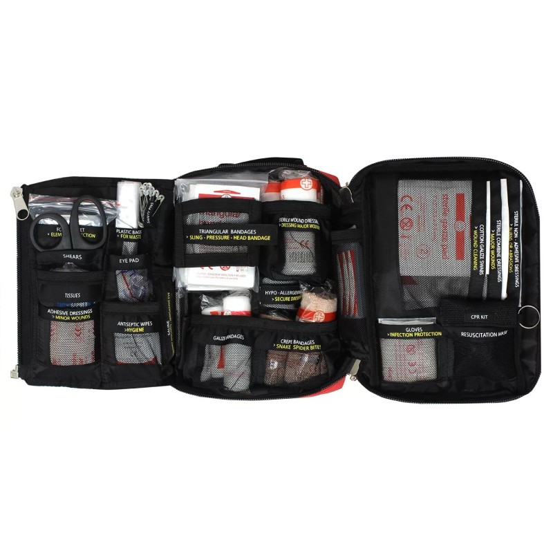 Ever Ready First Aid Survival First Aid Kit - RED