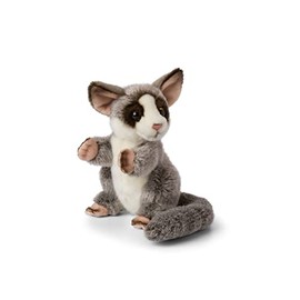 WWF 01138 - Plush Toy Bush Baby Galago, Lifelike Designed Cuddly Toy, Approx. 18 cm Tall, Wonderfully Soft and Cuddly, Hand Wash Possible
