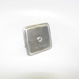 Milbank A7551 Hub Closing Plate, 3.13 in L x 3.44 in W, for Use with Small RL Opening, Meter Socket, Aluminum