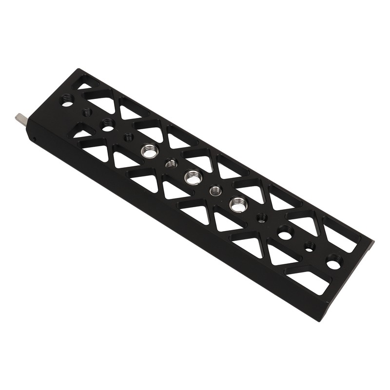 Dovetail Plate for Arca 8in 1/4 3/8 Threaded Holes Aluminum