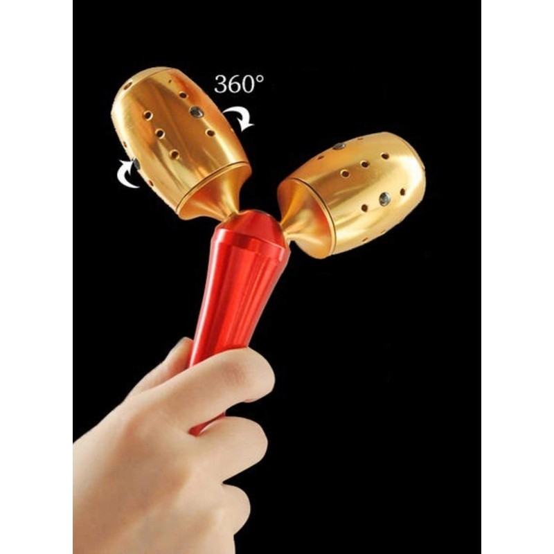 Fujisho F20786 Moxi Massager, Massage Roller (For Back, Feet, Face),