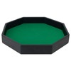 Gesserit Dice Board with Felt Pad, Green Felt Lined PU