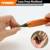 TYRWEEY Case Prep Multitool, Case Chamfer Deburring Tools for Reloading,