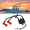 Outboard Ignition Coil Vibration Resistant Sensitive Fit for 9.9D 15D