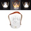 Portable Music Night Light Bedroom Desktop Cute Cartoon Lamp Three