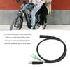Electric Bike Motor Extension Cable M6 Female 9 Pin Waterproof