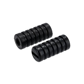 Rubber Cross-ribbed Kickstarter and Foot Gear Lever Black - for S