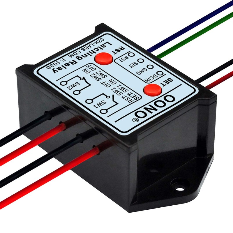 DPST 1NO 1NC 8Amp Latching Relay Module (DC 12V)