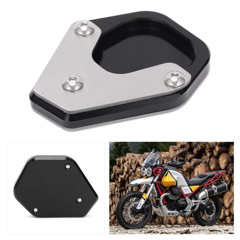 Side Kickstand Extension Pad Support Plate CNC Aluminum Alloy Replacement