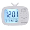 Smart Alarm Clock Multifunctional LED Digital Display 12/24 Hour Switch