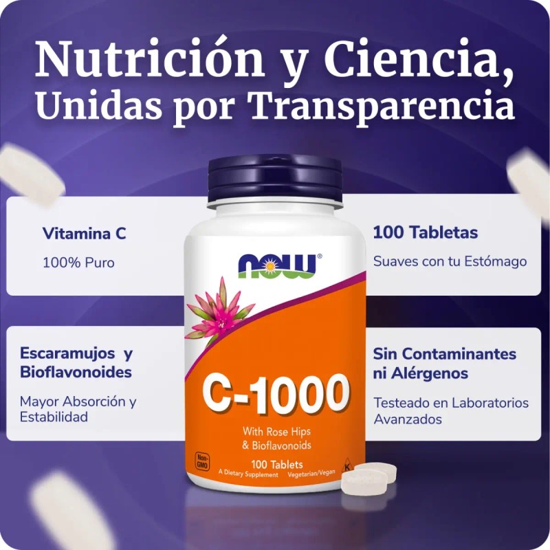 Vitamina Bioflavonoides 100 Tabletas