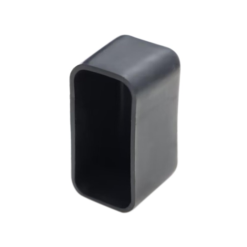 Strut Channel Cap, 1-5/8 x 7/8 Plastic Black Short End