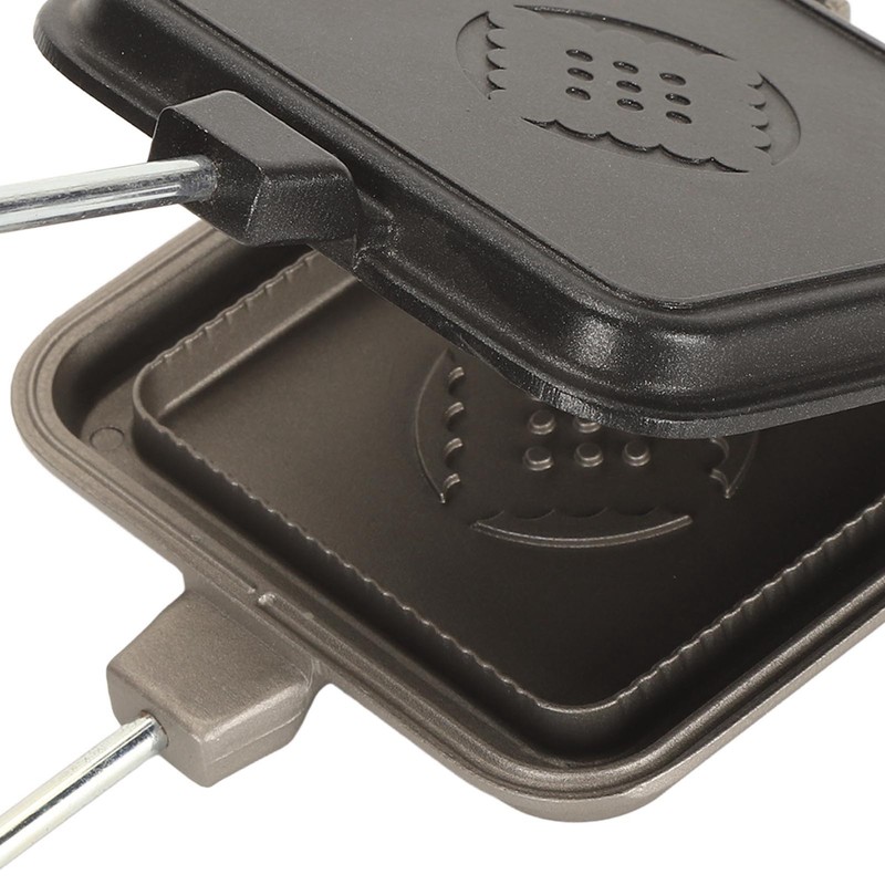 Sandwich Maker Pan Square Flip Grill Pan Press Double Sided