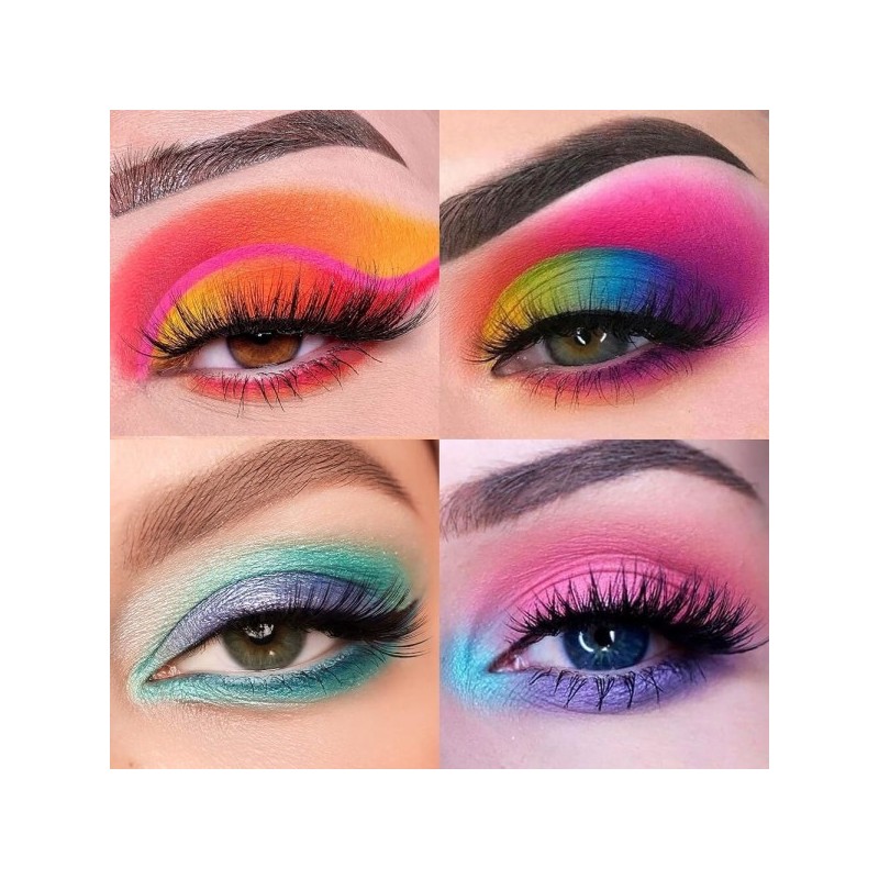 30/Color/Make Up/Beauty/Mat/Metallic/Shimmer/Pearl/Glitter/Palette/Rainbow/Colorful/Cosmetics