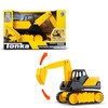 Basic Fun Tonka Mini Steel Classics Excavator - Steel Construction,