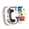 Xmas Music Box Resin Rotating Light Up Train Musical Box
