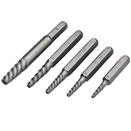 STRAIGHT 19-852 5 Piece Reverse Tap Set for Shock Drivers