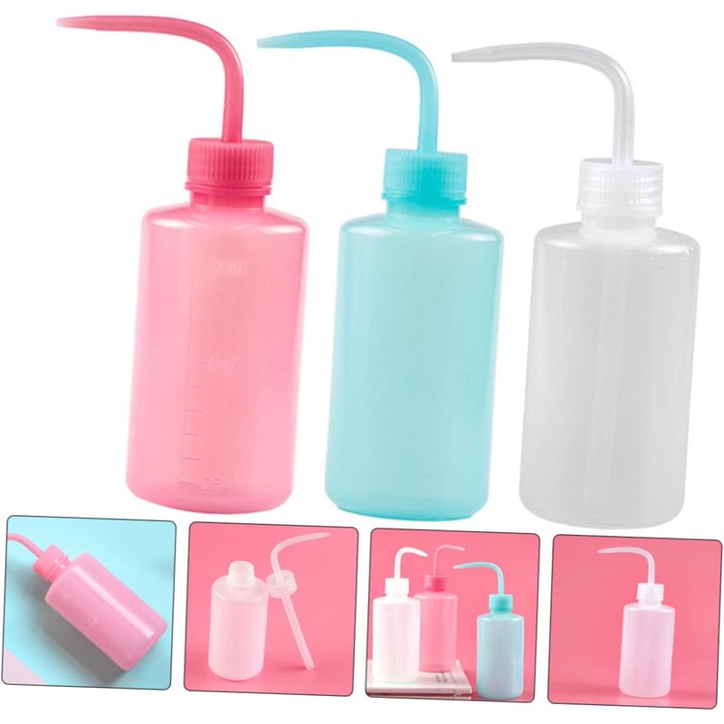 ULTECHNOVO 12piezas Botellas De Lavado Impermeables Para Pestañas Botellas De