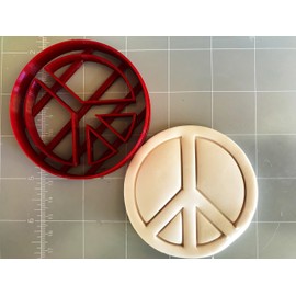 (5.1cm ) - Peace Symbol Cookie Cutter (5.1cm )