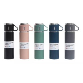 KH Termo Set 3 Tazas Para Frío Y Caliente Acero Inoxidable