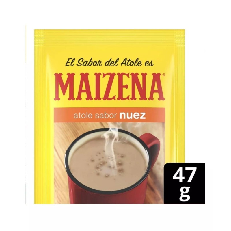 maizena Fécula de maíz Maizena atole fortificadosabor nuez 47 g
