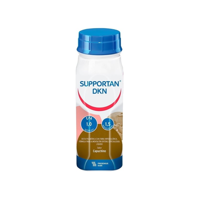 Fórmula para alimentación Supportant DKN enteral especializada sabor capuchino 4