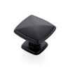 Ravinte 25 Pack Matte Black Kitchen Cabinet Square Knob Single