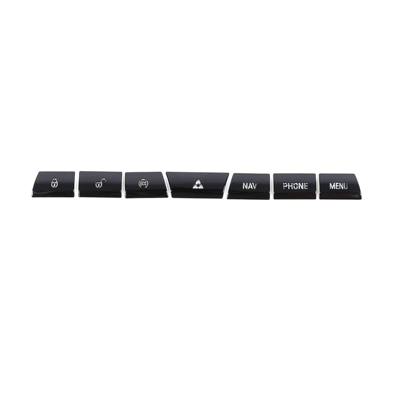 Daeiclru Car Multimedia Button Trim Fit for Jaguar XF 2012‑2015,