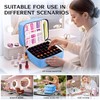 DreamGenius Nail Polish Organizer Case Holds 42 Bottles, Portable Double-Layer