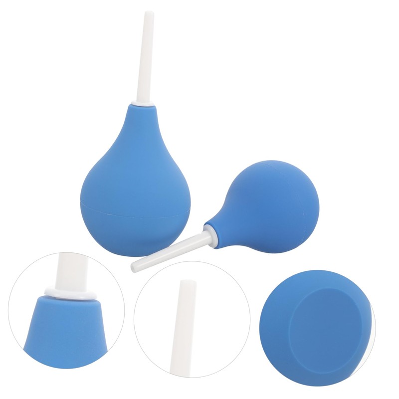 IWOWHERO 2pcs Ear Cleaning Bulb Kit Multi-functional Ear Washing Squeeze