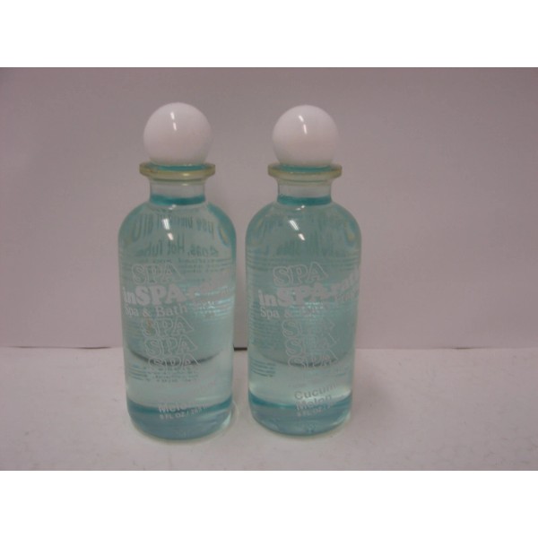 INSPARATION TWO Bottles of InSPAration Spa Fragrance, Cucumber Melon, 9