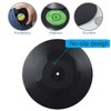 Txian 6PCS Retro Vinyl Cup Mat LP Record Style Coaster