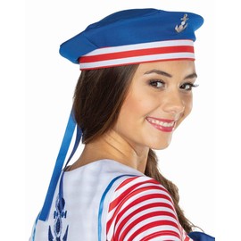 Rubie's 4455152-57 Unknown Sailor Hat Sailor Smutje Chantychor, Multi-Coloured
