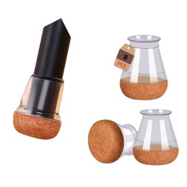 PengLAI Chair Leg Protectors (L),8PCS Stool Leg Protectors for Hardwood Floors Table Furniture feet Covers Pad, Protection Caps,Furniture Cup with Felt Pads for Protecting Floors (Fit:25-37mm)