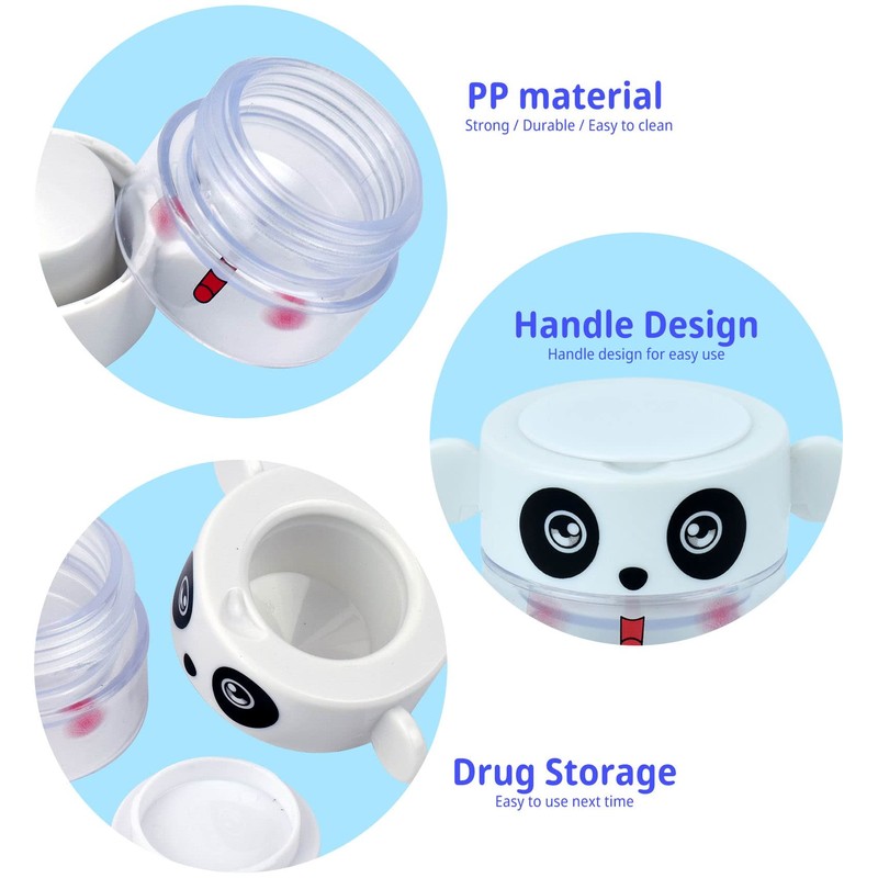 2 Pcs Pill Crusher and Grinder, Professional Pill Pulverizer, Tablet