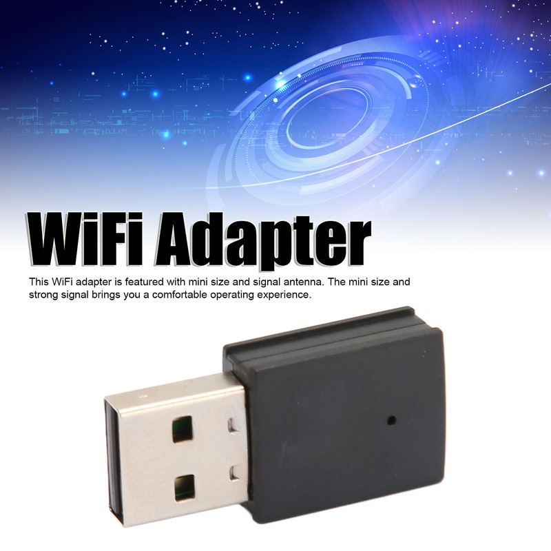 WiFi Dongle USB 2.0 2.4G 5G Dual Band 600Mbps Signal