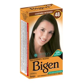 Tinte Bigen Tinte para cabello tono 48 castaño intenso para cabello