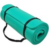BalanceFrom All-Purpose 1-Inch Extra Thick High Density Anti-Tear Exercise Yoga