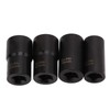 5pcs Lug Nut Extractor Tool 1/2in Drive Metric 17 19