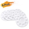 6 Pack Paint Tray Palettes, Plastic Paint Pallet for Kids