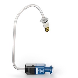 Wire for Phonak Hearing Aid Receiver 6.0 1M Left (Blue) - Compatible with Phonak Infinio Hearing Aids, Medium Power Replacement (1 PCS)