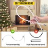 Vevor Kit De Barrido De Chimenea Cepillo Para Polvo 9m