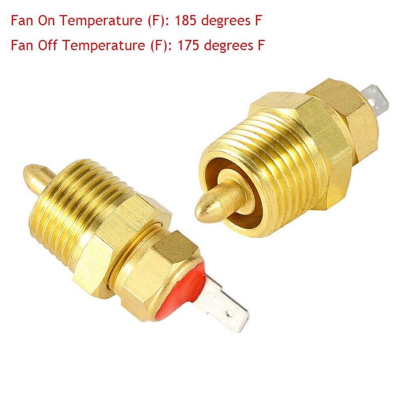 3/8 NPT Engine Radiator Temperature Thermo Sensor Temperature Switch Thermostat