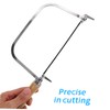 OSALADI 1set Coping Saw with Wooden Handle Lightweight Scroll Saw