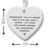 Heartfelt Grandparents' Keepsake | Lasting Lifetime Love | Filled with