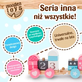 Trefl 61767 Wooden Toy, Colourful